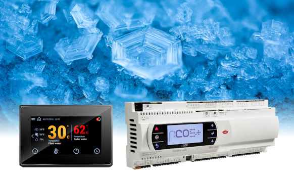 Kit di regolazione per centrale frigo con dispositivi CAREL