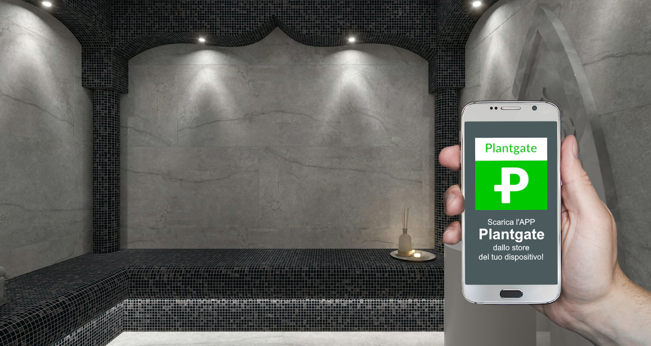 Plantgate per applicazioni wellness con APP per dispositivi mobili