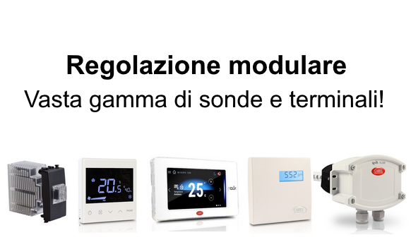 Regolazione modulare, una vasta gamma di sonde e terminali!