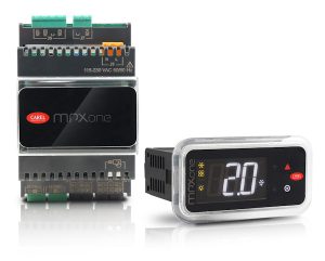 MPXone Carel, versione a guida DIN e versione per montaggio a pannello