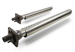 Steam linear distributors
